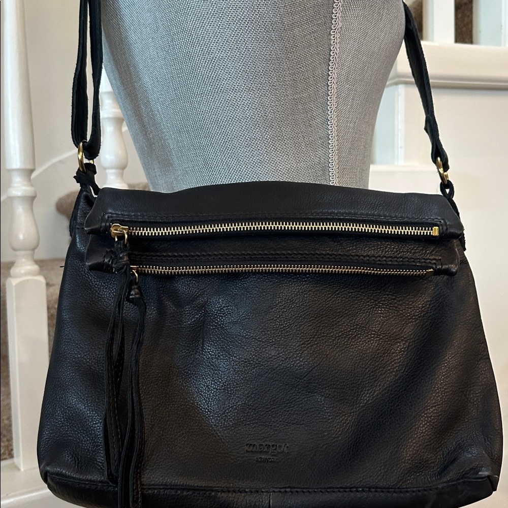 Margo leather messenger bag - Picture 2 of 11
